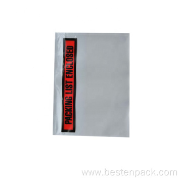 custom self adhesive packing slip enclosed